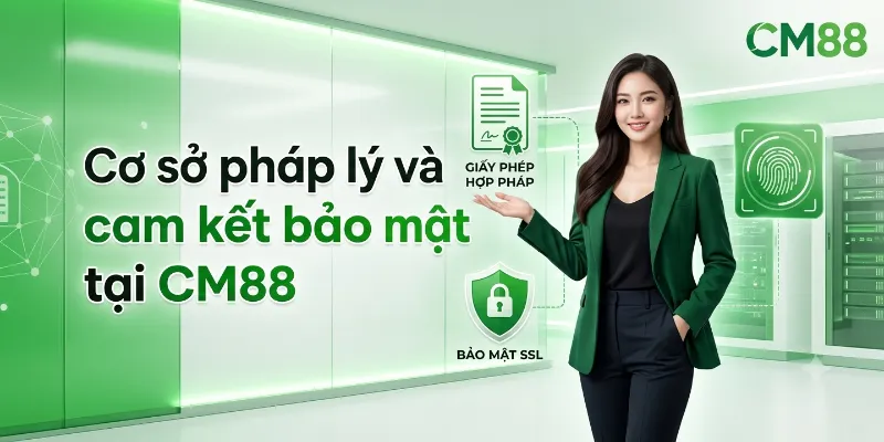 Cơ sở pháp lý và cam kết bảo mật tại CM88
